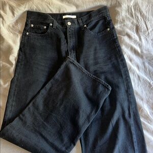 Levi’s premium High Loose black jeans